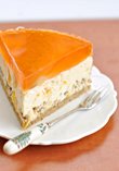 Nut-orange cheesecake
