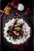 Chocolate-orange tart